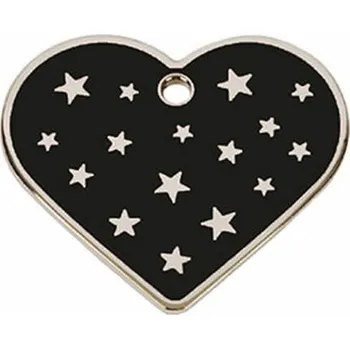 Vodítko pro psa Identifikační štítek pro psa Imarc PetScribe Passion Srdce Stříbrná Černá