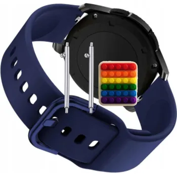 Pouzdro na mobilní telefon Řemínek Řemínek pro Watchmark Fashion G-Wear, Silikonový Tmavě Modrý Smyčka