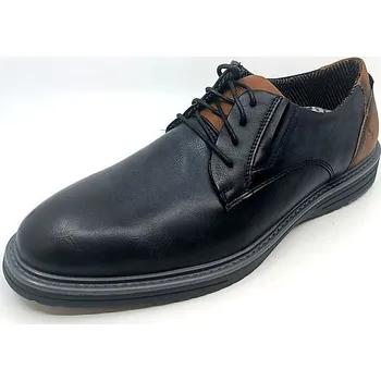 Pánské polobotky BULL BOXER pánské polobotky 7HH0010301-4133 tmavě modré/cognac 41