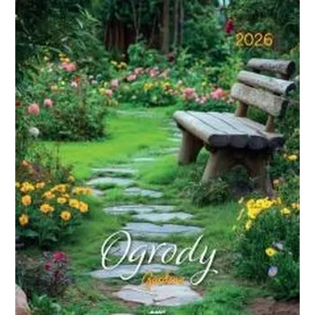 Kalendář Kalendarz 2026 ścienny 32x32cm Ogrody