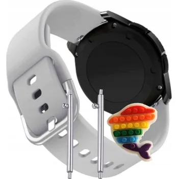 Pouzdro na mobilní telefon Pásek Řemínek pro Cubot C29 AI Chytré Hodinky, silikon, šedá smyčka, nastavitelný