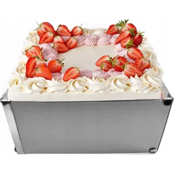 Obraz Nastavitelný cukrářský Forma 6 cm 24-46 a 20-38 cm polský na dorty Kuchpol