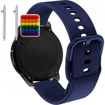 Pouzdro na mobilní telefon Řemínek Řemínek pro Huawei Watch 4, Silikonový Tmavě Modrý Smyčka, nastavitelný