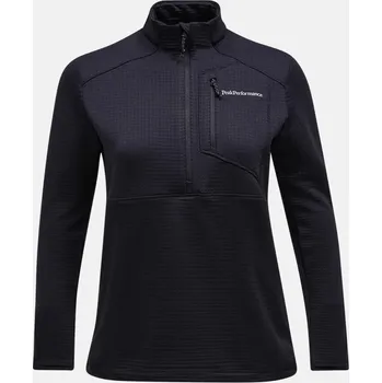 Dámská mikina MIKINA PEAK PERFORMANCE W TRAIL POLARTEC HALF ZIP BLACK