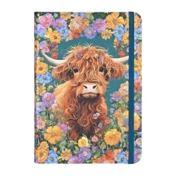 Adresář Notatnik Mini Krowa Highland