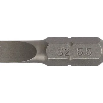 Bit Plochý bit 1,2 x 6,5 mm 1/4" 25 mm PROMAT, sada 10 ks