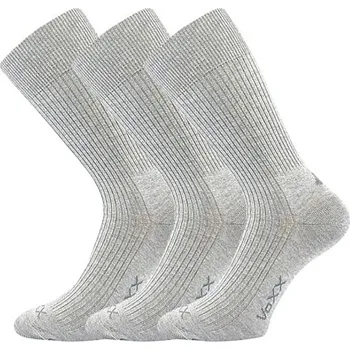 VoXX® Cashcot Unisex slabé ponožky - 3 páry BM000004775800101962 šedá 35-38 (23-25)