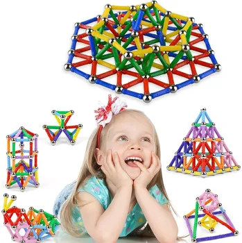 ostatní stavebnice SET XL 206EL STAVEBNICE MAGNETICKÉ KONSTRUKČNÍ VZDĚLÁVACÍ TYČINKY