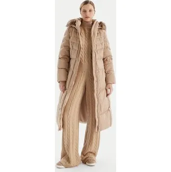 Dámská větrovka Guess Vatovaná bunda W5BL29 W2802 Béžová Regular Fit XS