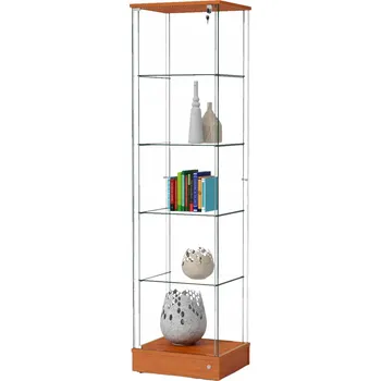 Knihovna Vitrína hrušeň polomatná 190 x 50 x 41 cm ALBO meble