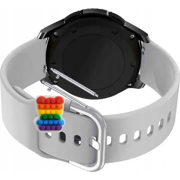 Pouzdro na mobilní telefon Řemínek Řemínek pro Xiaomi Watch S4 Sport, Silikonový Šedý Smyčka, nastavitelný