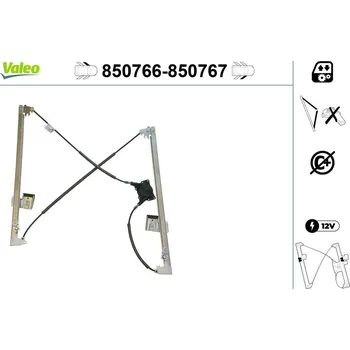 Stahovačka okna Zvedací zařízení oken VALEO WYPRZEDA˝ 850766