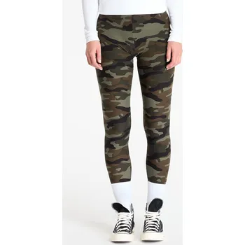 Dámské oblečení Legíny Urban Classics Ladies Camo Leggings Camo Green L