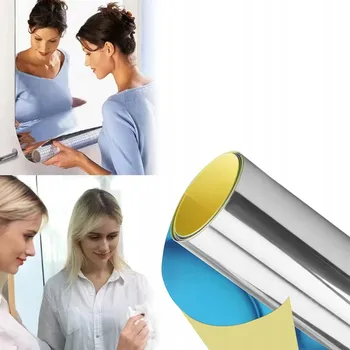 Tapeta FÓLIE FÓLIOVÉ SAMOLEPICÍ ZRCADLO NA NÁBYTEK 30X200CM