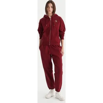 Pánská mikina Mikina Calvin Klein Jeans LV047B270G burgundské 83X, vel. XS