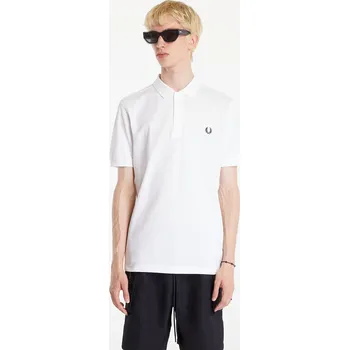 Pánské tričko Tričko FRED PERRY Plain Polo Short Sleeve Tee White S