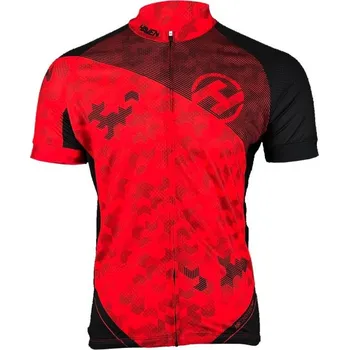 cyklistický dres Dres krátký pánský HAVEN Singletrail NEO červený L