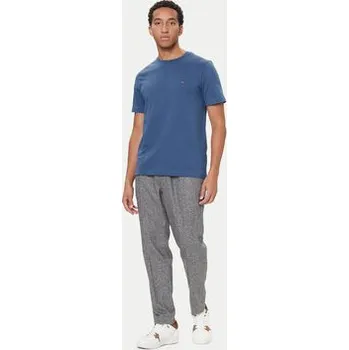 Pánská móda Tommy Hilfiger T-Shirt Ess Seasonal MW0MW39995 Modrá Regular Fit XL