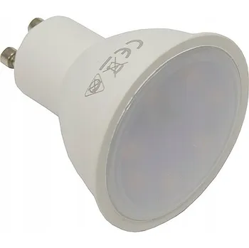 Žárovka LED ZDROJ GU10 7W 230V 581LM MATNÁ ŽÁROVKA TEPLÁ BÍLÁ