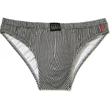 Slipy Pánské slipy Atlantic bavlna MP-1054 černé M