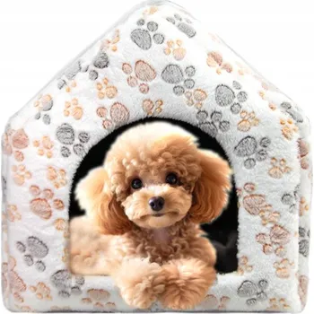 Pelíšek pro psa Pelíšek domeček pro psa, bouda pro malého psa, dům, bouda pro jorkšíra, pudla, maltézáčka