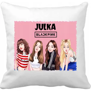 Polštář Polštář s motivem Blackpink - filmový, herní, knižní, komiksový, hudební, 40 x 40 cm