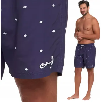 Pánské plavky Pánské plážové šortky Moraj modré XL