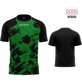 Sportovní triko Givova Art Interlock green-black 2XL