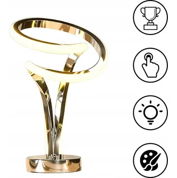 Lampička LAMPA STOŁOWA LED LAMPKA NOČNÍ RGB DOTYKOVÁ DEKORACE DO LOŽNICE A OBÝVACÍHO POKOJE