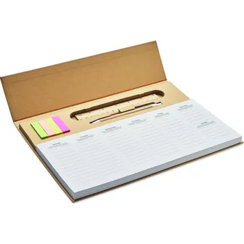 Kalendář Týdenní stolní plánovač 5 bez potisku bez potisku