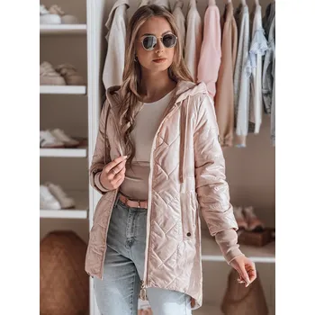 Dámská bunda ROSSANA Dstreet TY4830 Barva: Růžová, Velikost: XXL