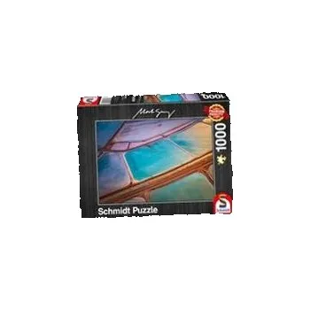 Puzzle Puzzle 1000 dílků Schmidt PQ MARK GRAY Pastelová mozaika