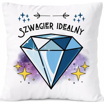 Obraz Dárek Polštář Birthday50 s potiskem bílý PoliDraw