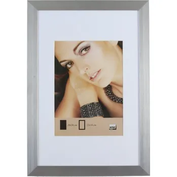 Rám na obraz Fotorámeček 21x29,7 DIN A4 LADY STYLE stříbrný kph