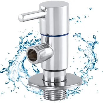 Ventil Úhlový ventil KF 1/2'' KRANIK ZAWÓR DO BATERII 1/2x3/8 ODCINAJĄCY