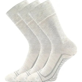 Dámské ponožky VoXX® Linemul Unisex lněné ponožky - 3 páry BM000003486300101053 režná melé 35-38 (23-25)