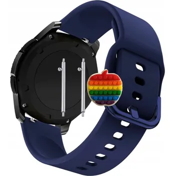 Pouzdro na mobilní telefon Řemínek Řemínek pro Haylou Solar LS02, Silikonový Tmavě Modrý Smyčka, nastavitelný