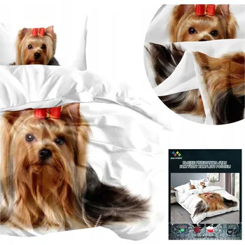 Povlečení Povlečení 140x200 2dílná sada povlak 70x80 mikrovlákno 3D Andreas pes