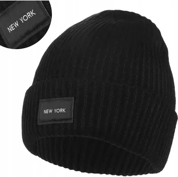 Čepice Moraj zimní čepice beanie černá, univerzální velikost