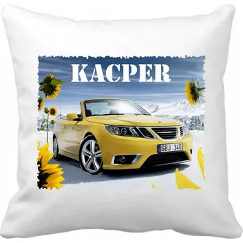 Polštář Polštář filmový, herní, knižní, komiksový, hudební Saab 40 x 40 cm