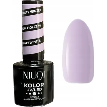 Lak na nehty HYBRIDNÍ LAK NA NEHTY NIUQI SVĚTLE FIALOVÝ 10