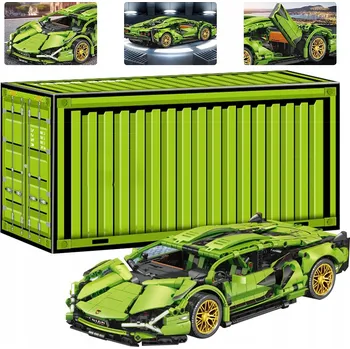 ostatní stavebnice Stavebnice sportovních aut s osvětlením