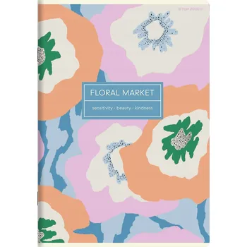 Sešit B5 s mřížkou Hamelin, 80 listů