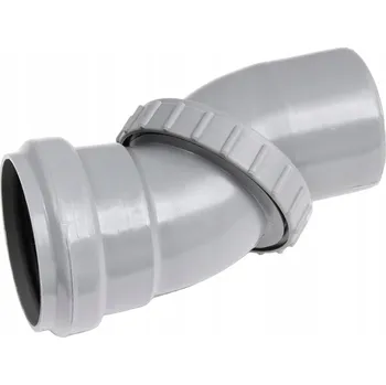 Vrták Šedé nastavitelné koleno 50