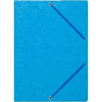 Desky s gumou DOTTS A4 preszpan světle modré 390g