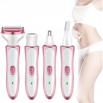 Zastřihovač 4 v 1, DEPILÁTOR pro bikini, dámský HOLICÍ STROJEK, HOLICÍ STROJEK NA OBLIČEJ a tělo