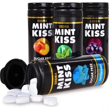 Bonbon SADA 3+1 | MINT KISS | mátové osvěžující pastilky bez cukru 3+1