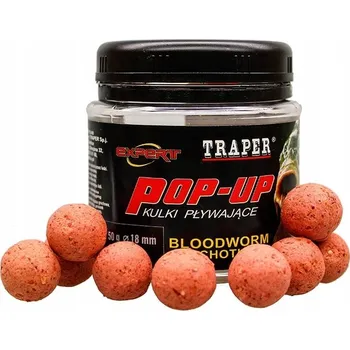 Boilies Proteinové kuličky Pop Up Traper Patentka 18mm 50g