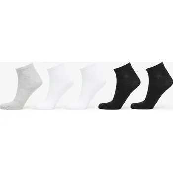 Pánské ponožky Ponožky Urban Classics No Show Socks 5-Pack Black/ White/ Grey 43-46