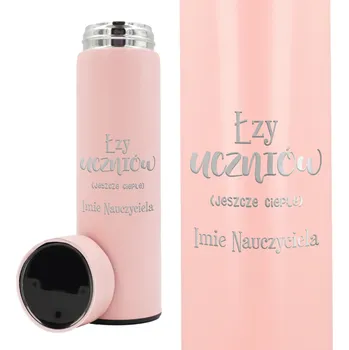 Termoska Termoska Růžový Dárek Ke Dni Učitelů Slzy Žáků (Ještě Teplé) Vz